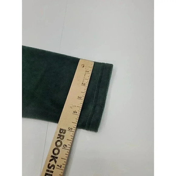 Peck & Peck Relaxed Emerald Green Velour Sweatshirt Women's Size Large NWT - Picture 7 of 10